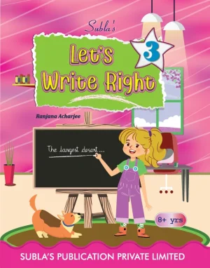 SUBLA'S LET'S WRITE RIGHT - 3